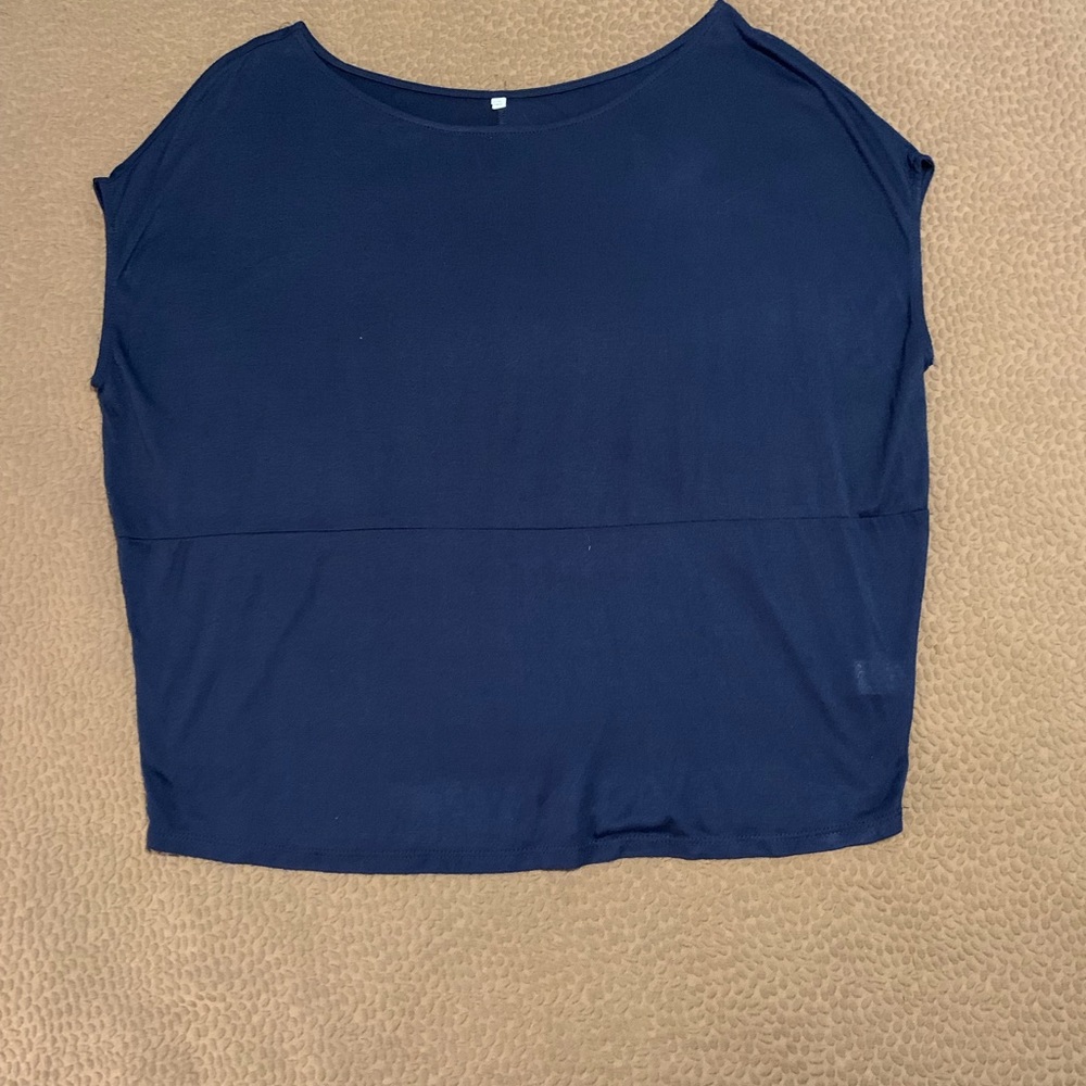 Beautiful Navy Blue Shirt